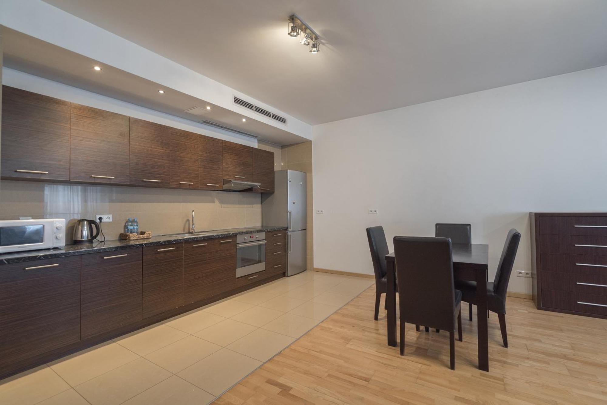 Platinum Towers Hotel Apartments Varsovie Chambre photo