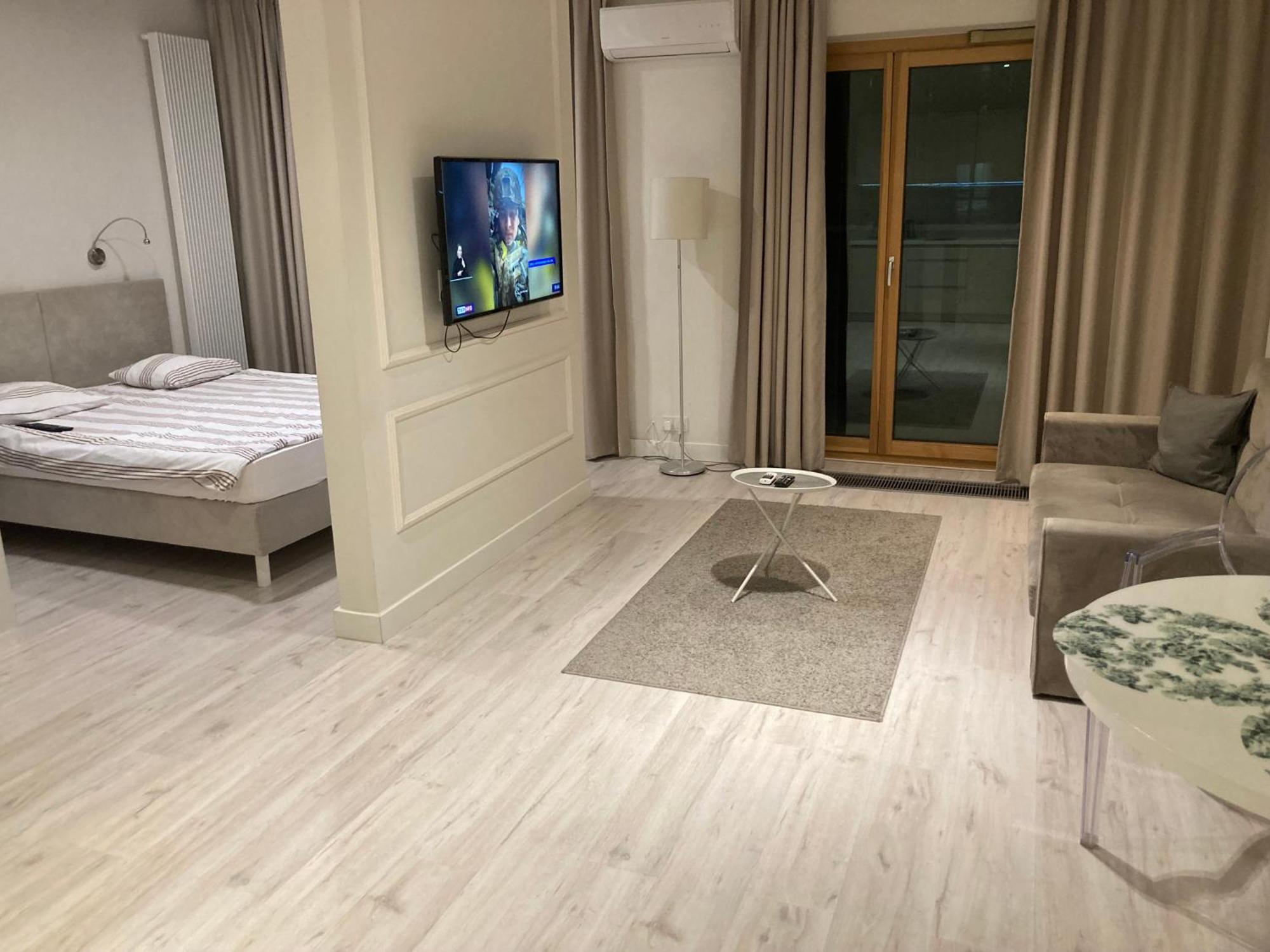 Platinum Towers Hotel Apartments Varsovie Chambre photo